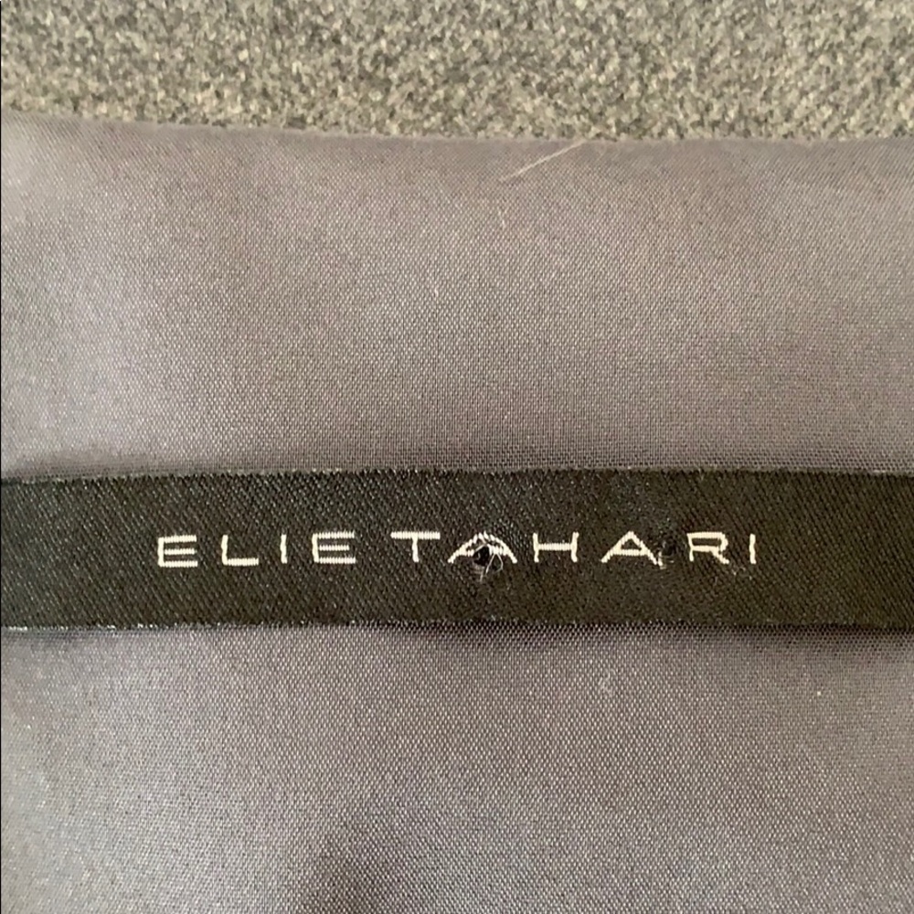 Elie Tahari Dark Gray Cropped Blazer - Picture 8 of 8
